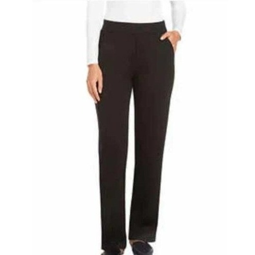 NWT Matty M Dress Pants Women's S Black Rayon Nylon Ponte
